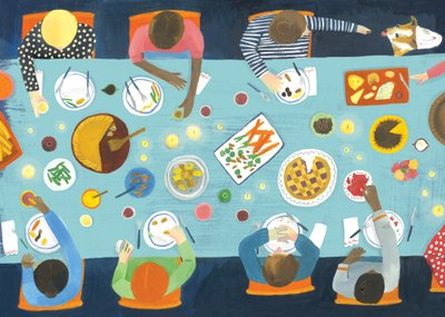 Dinner Party, 2015 by Grace Helmer