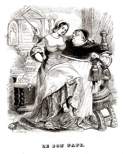 The Good Pope: Time by Grandville (1803 47)