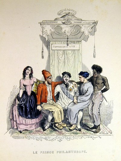 The Philanthropic Prince by Grandville