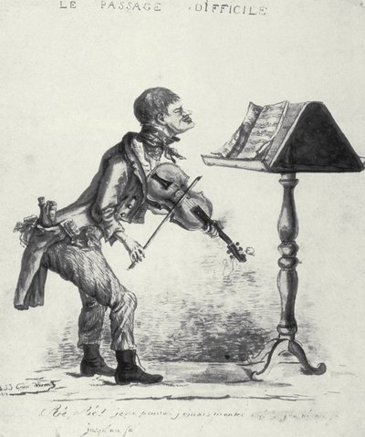 The Difficult Passage by Grandville