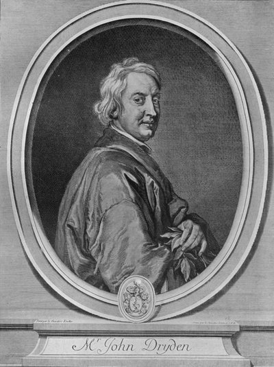 John Dryden by Gérard Edelinck