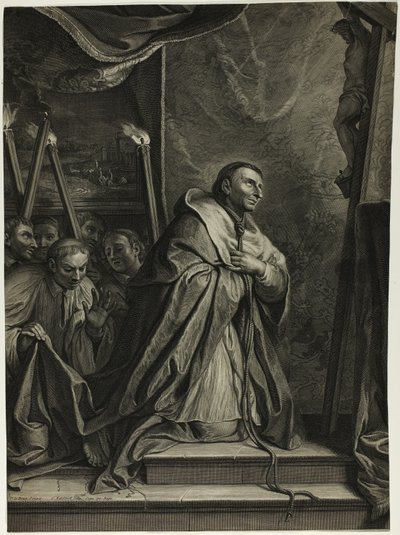 St. Charles Borromeo by Gérard Edelinck