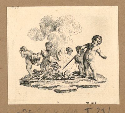 The Death of Two Children by Gravelot