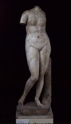 Aphrodite standing nude, Alexandrian by Greek