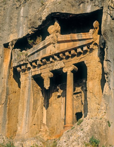 Lycian rock tomb by Greek School