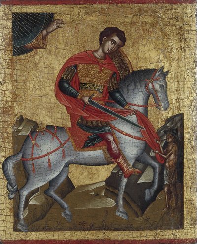 Saint Martin by Greek icon.