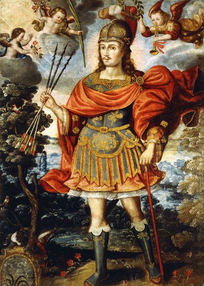 Saint Sebastian by Gregorio Gamarra