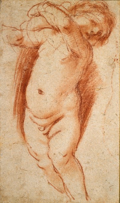 A Putto by Guercino