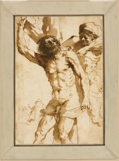 Study for "The Martyrdom of Saint Bartholomew" by Guercino