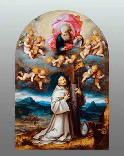 Saint Bernard of Clairvaux by Guglielmo Caccia
