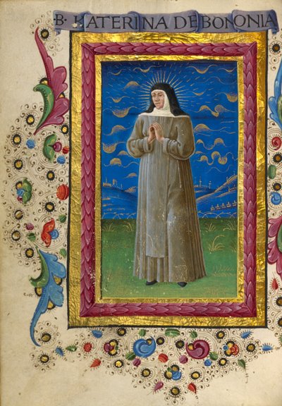Saint Catherine of Bologna by Guglielmo Giraldi