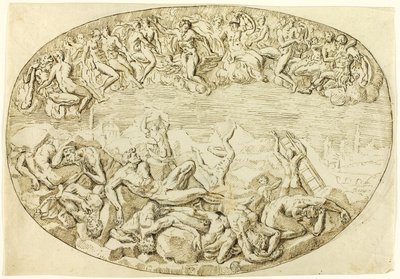 Fall of the Giants by Guglielmo della Porta