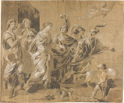 Abduction of Helen by Guido Reni