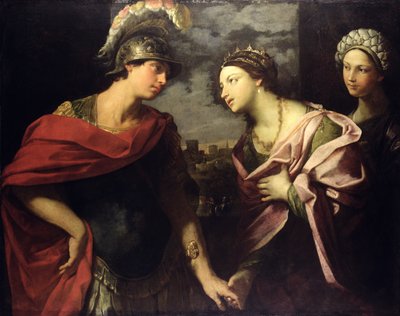 Aeneas takes leave of Dido by Guido Reni