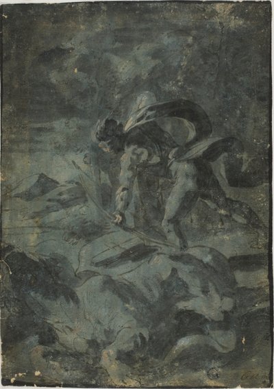 Apollo Killing Lion by Guido Reni