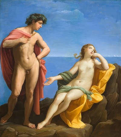 Bacchus and Ariadne. Around 1619-20 by Guido Reni
