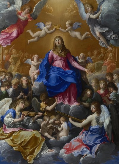 The Coronation of the Virgin by Guido Reni