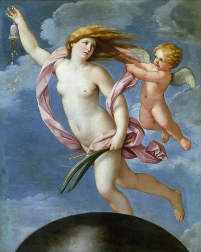 Fortuna with a purse by Guido Reni