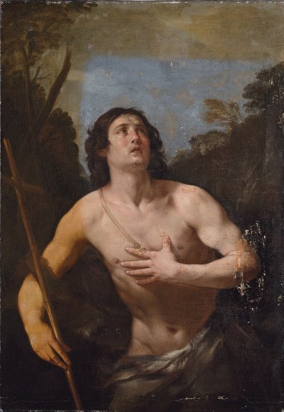 Saint John the Baptist in the Wilderness by Guido Reni