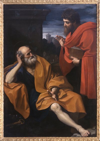 St Paul and St Peter Penitent by Guido Reni