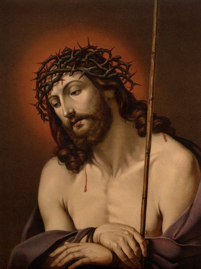 The Suffering Redeemer by Guido after Reni