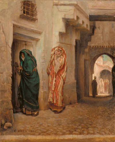 A Secret Rendezvous by Guillaume Charles Brun