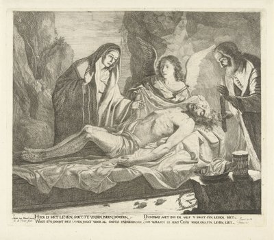 The Entombment of Christ by Guillaume Duvivier