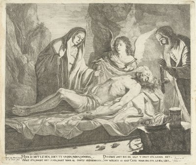 Entombment of Christ by Guillaume Duvivier