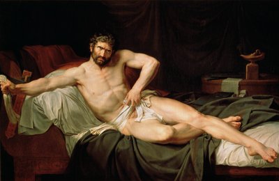 Cato Uticensis by Guillaume Lethiere