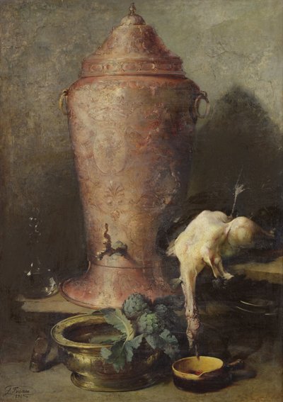 Still Life with Fountain, 1894 by Guillaume Romain Fouace