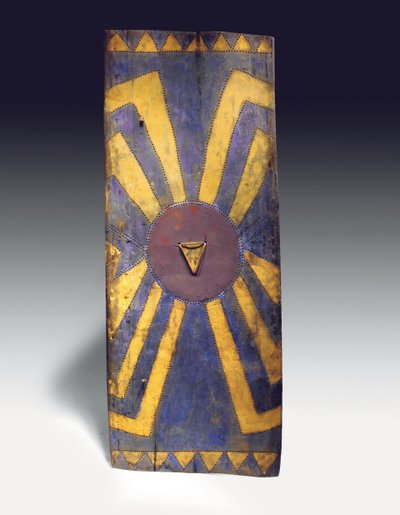 Rectangular New Guinea Highlands shield by Guinean New