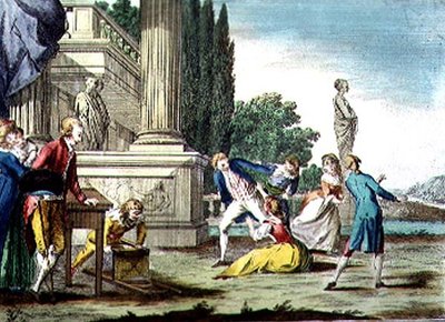 Florentine Games, Madonna Fruscellina by Guiseppe Piattoli