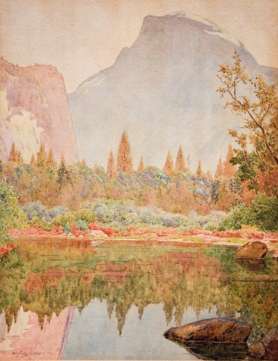 Half Dome, Yosemite by Gunnar Widforss