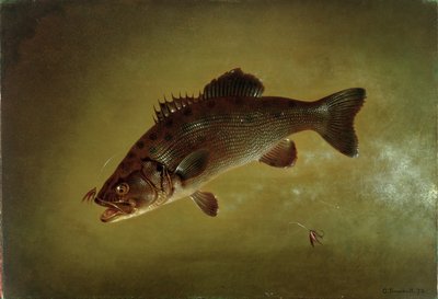 Black Bass, 1872 by Gurdon Trumbull