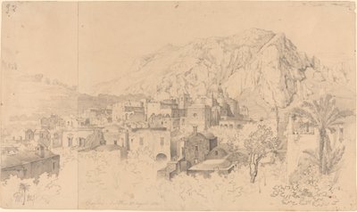 View of Capri by Gustaf Wilhelm Palm