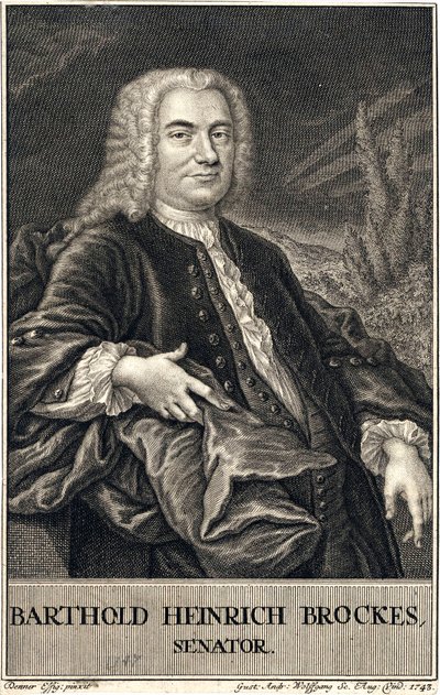Barthold Heinrich Brockes by Gustav Andreas Wolfgang