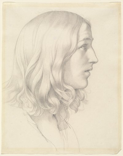 Head of a Young Man by Gustav Heinrich Naeke
