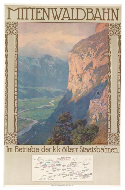 Mittenwald Railway by Gustav Jahn