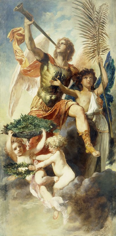 Victory by Gustav Karl Ludwig Richter
