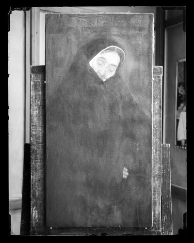 Carline by Gustav Klimt