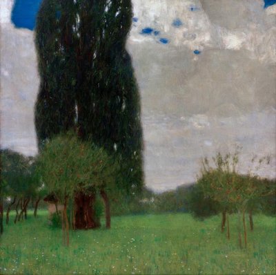 The Great Poplar I by Gustav Klimt