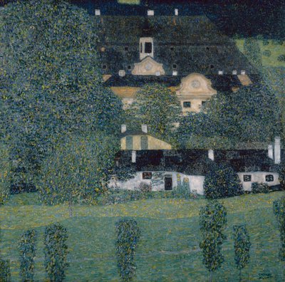 Kammer Castle on Lake Attersee II by Gustav Klimt