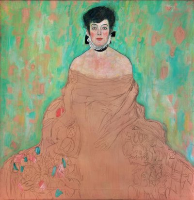 Portrait of Amalie Zuckerkandl by Gustav Klimt