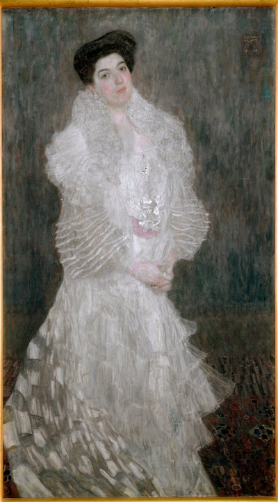 Portrait of Hermine Gallia by Gustav Klimt