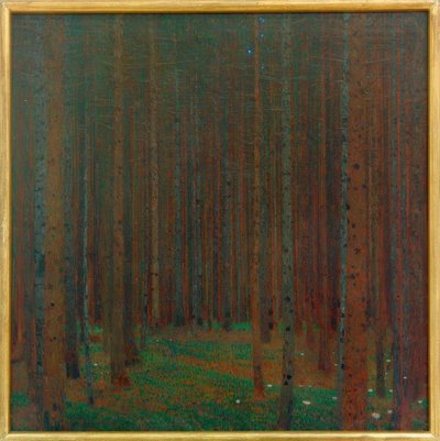 Pine Forest I by Gustav Klimt