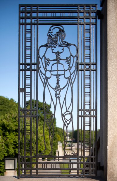 Entrance Gate to the Sculpture Park by Gustav Vigeland