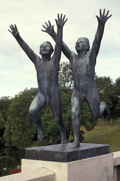 Sculpture, Frognerparken, Oslo, Norway by Gustav Vigeland