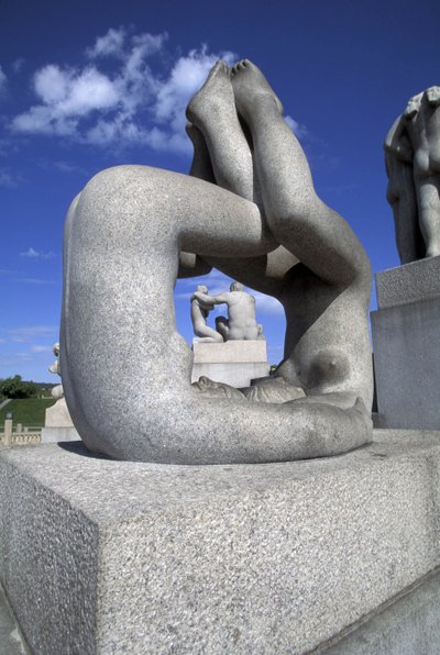 Sculpture, Frogner Park, Oslo, Norway by Gustav Vigeland