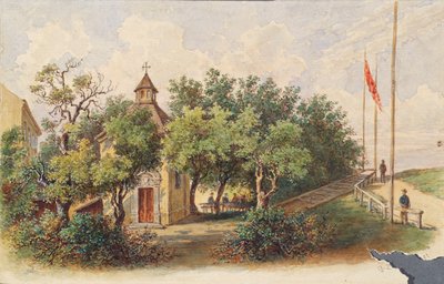 The Brigitta Chapel in Vienna-Brigittenau by Gustav Zafaurek