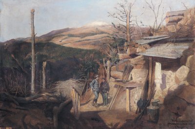 Hartmanswillerkopf, View from Roche-Sermet by Gustave Bourgain